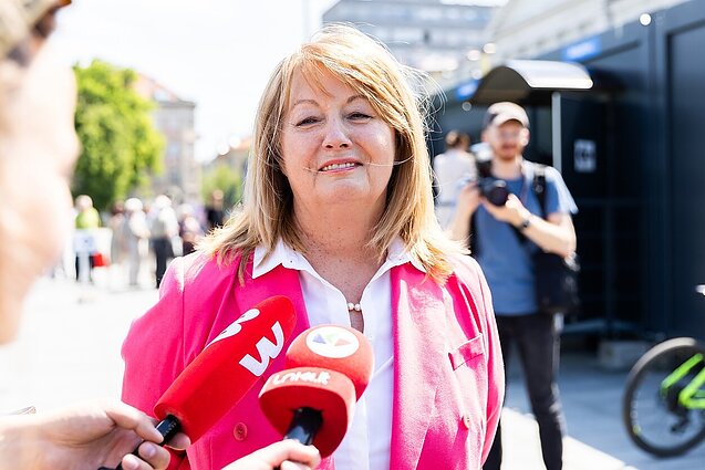 Blinkevičiūtė patvirtino: rinkimų sėkmės atveju prisiimtų atsakomybę vadovauti Vyriausybei