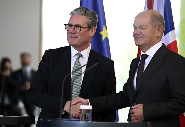 JK ir Vokietijos premjerai pareiškė siekiantys naujos santykių pradžios po „Brexit“