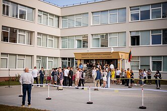 Nowy rok szkolny w Gimnazjum im. św. Jana Pawła II w Wilnie