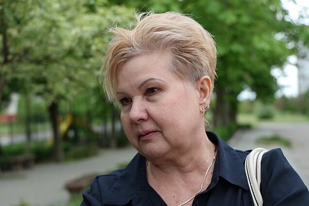 Вчителька однієї з херсонських шкіл Лариса Галипенко Вчителька однієї з херсонських шкіл Лариса Галипенко