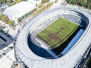 Darius and Girėnas Stadium in Kaunas after concerts
