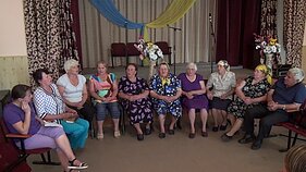 Фольклорна експедиція Г. Пшенічкіної, Р. Слюжинскаса у с. Озірна  Звенигородського району на Черкащині, 2018 р.