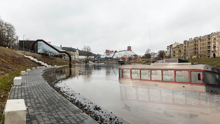 Dviračio žinios. Vandens transportas Vilniuje bei Putinas Mongolijoje