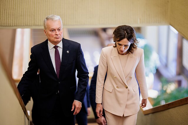  Gitanas Nausėda, Viktorija Čmilytė-Nielsen