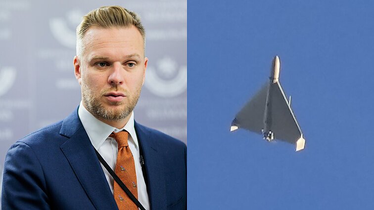 Landsbergis apie Latvijoje nukritusį rusų droną: ateina metas kalbėti raudonąsias linijas