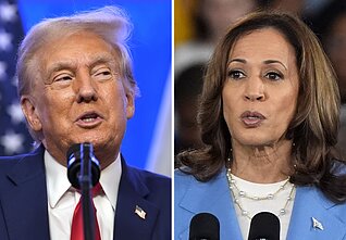 Donald Trump, Kamala Harris Donald Trump, Kamala Harris