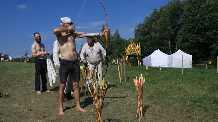 Su lankininkų sporto principais supažindinęs Audrius: netrukdyk strėlei ir ji iššaus