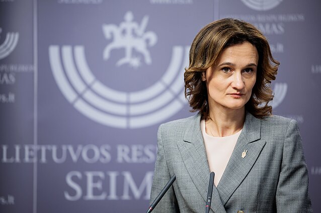 Čmilytė-Nielsen: prezidentas pateiks Seimui denonsuoti sutartis su Rusija ir Baltarusija
