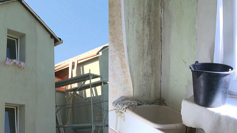Skuodiškiams kasnakt tenka apsišarvuoti kibirais – jau pusmetį gyvena be stogo