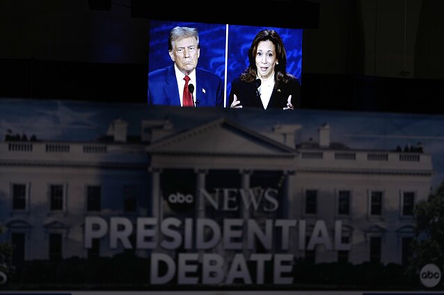 Kamala Harris i Donald Trump spotkali się w debacie przed wyborami prezydenckimi w USA 