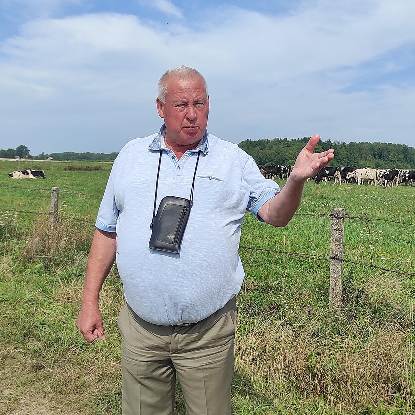Asm. archyvas, Kauno rajono Juragių žemės ūkio bendrovės vadovas Antanas Maknevičius