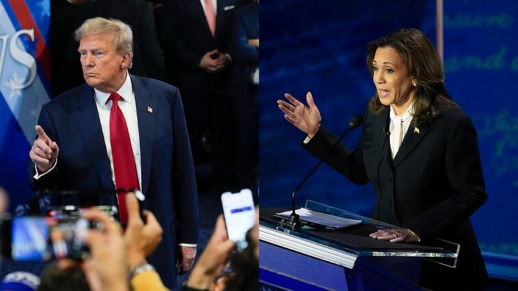 Harris ir Trumpo akistatą aptaręs politologas: dramos nesukūrė