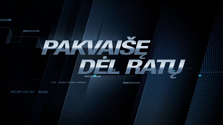 Pakvaišę dėl ratų