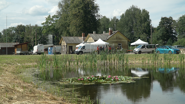 Greitoji paveldo pagalba Raguvėlės siaurojo geležinkelio stotyje