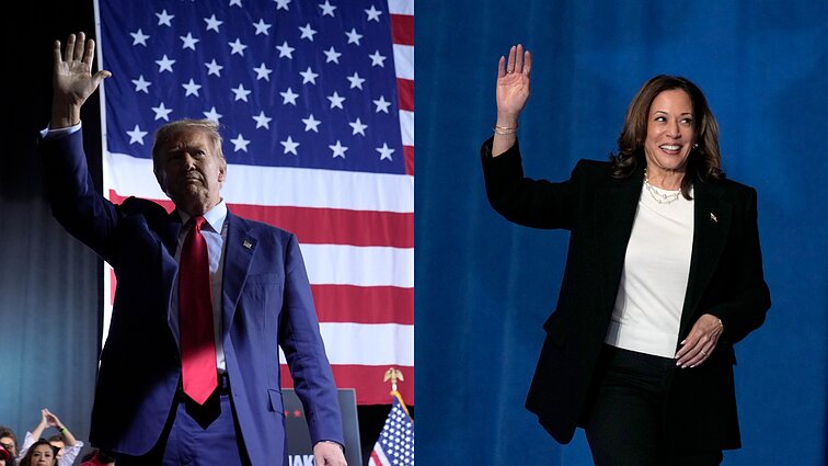 Užteko vienų: Trumpas atmetė galimybę stoti į akistatą Harris antruose debatuose