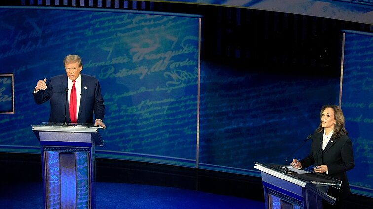 Harris laimėjo debatus prieš Trumpą, bet jos persvara trapesnė, nei Bideno prieš 4 metus
