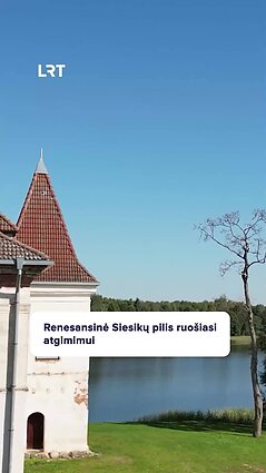 Ukmergės rajone restauruojama Siesikų pilis