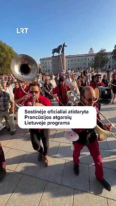 Vilnius švenčia Lietuvos ir Prancūzijos draugystę!