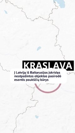 Latvijos oro erdvėje – neatpažintas objektas