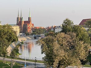 Wrocław w oczekiwaniu na falę powodziową Wrocław w oczekiwaniu na falę powodziową
