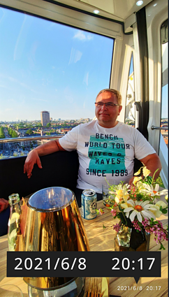 2021 m. birželio 8 d. konservatorius M. Skritulskas vietoj Seimo posėdžio pramogavo Amsterdamo apžvalgos rate