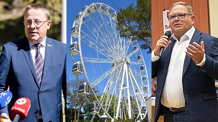 Palangos apžvalgos ratas – konservatorių schemoje: buvo užtikrintos išskirtinės sąlygos