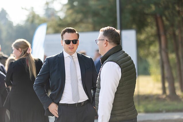  Moderniausios Baltijos šalyse Vilniaus nuotekų valyklos rekonstrukcijos pristatymo renginys; Valdas Benkunskas