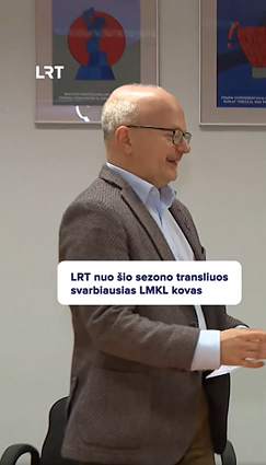 LMKL kovas stebėkite per LRT