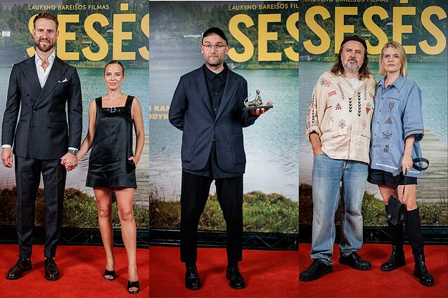 Laurynas Bareiša ir jo filmo „Sesės“ premjeros svečiai Laurynas Bareiša ir jo filmo „Sesės“ premjeros svečiai