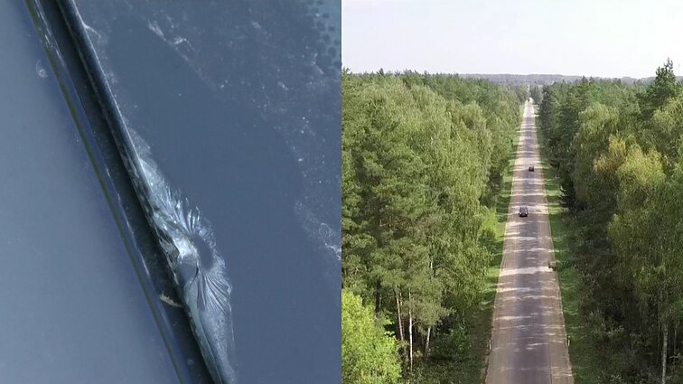 Varėnos gyventojams trūko kantrybė: blogame kelyje skilinėja stiklai, lūžta automobiliai