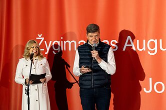 LTG traukiniui suteiktas J. K. Chodkevičiaus vardas