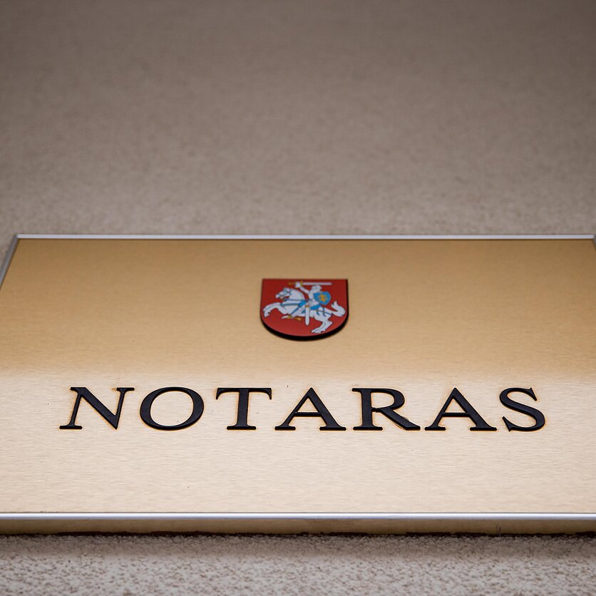 J. Stacevičiaus / LRT nuotr., Notaras