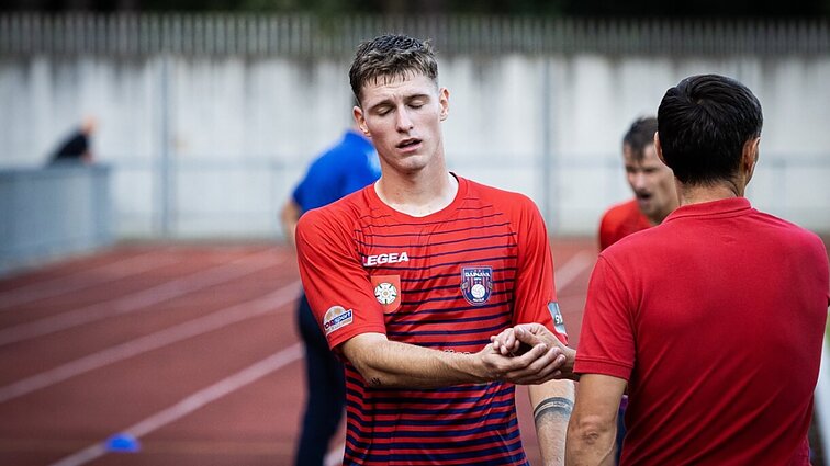 Alytuje pirmą kartą šį sezoną buvo nutrauktos Lietuvos futbolo A lygos rungtynės