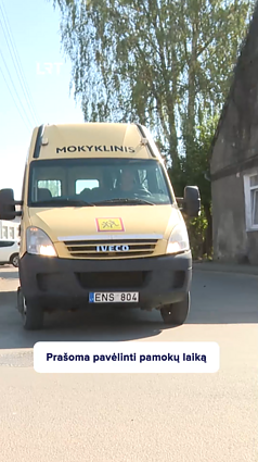 Kaimo gyventojai prašo pavėlinti pamokų laiką: vaikams trūksta miego