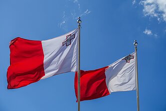 Maltos vėliava (asociatyvi nuotr.)