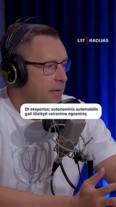 Ar važiuotumėte automobiliu be vairuotojo?