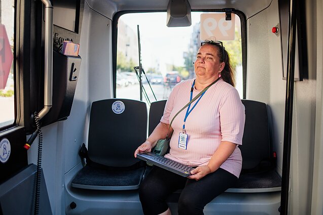 Autonominio autobuso operatorė
