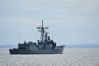 Tarptautinėse pratybose „Šiaurės krantai 2024“ dalyvavo Karinių jūrų pajėgų laivai