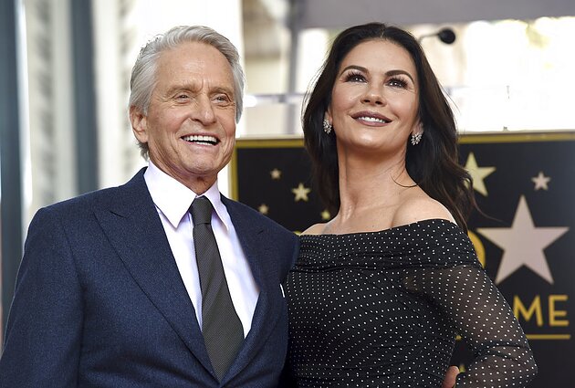 Michaelas Douglasas ir Catherine Zeta-Jones