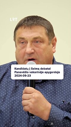 „Žinau, ką renku“: Panevėžio vakarinė apygarda