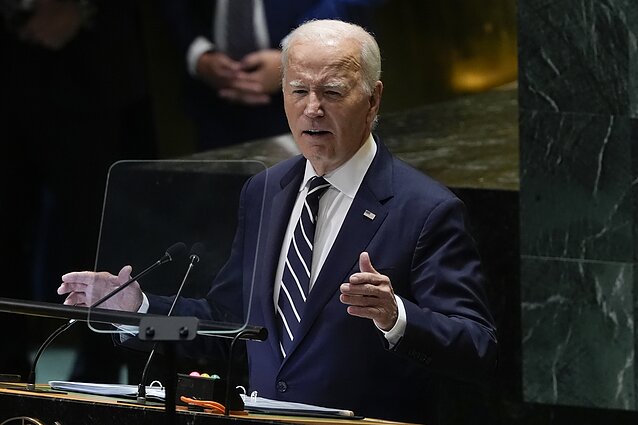 Apžvelgė paskutinę Joe Bideno kalbą Jungtinėse Tautose: nieko naujo nepasakė