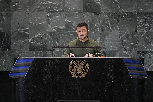 Karų šešėlyje – JT Generalinė Asamblėja: „Vakarų dėmesys Ukrainai blėsta“