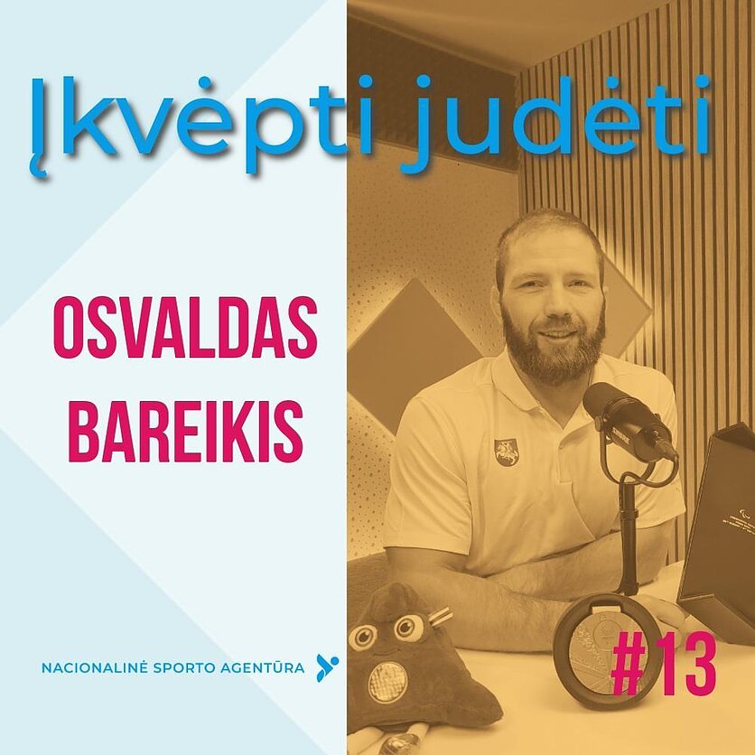 Paralimpietis Osvaldas Bareikis: negalvoju apie galbūt neišvengiamą aklųjų lazdelę ateity