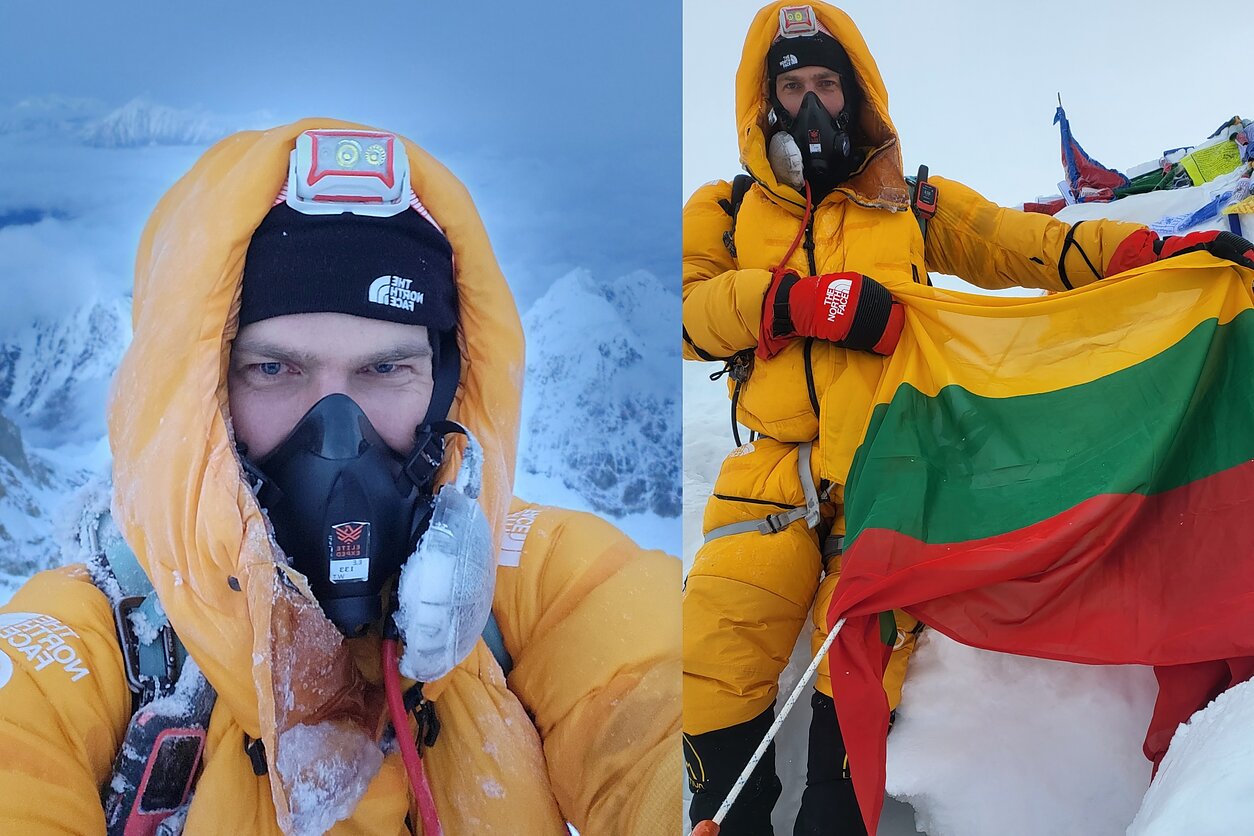 Tomas Stūglys pasiekė Manaslu viršukalnę Tomas Stūglys pasiekė Manaslu viršukalnę