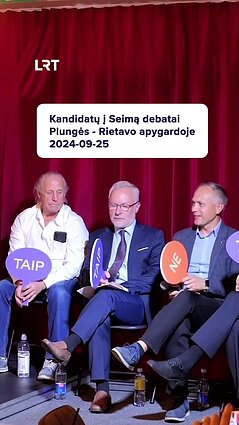 „Žinau, ką renku“: Plungės-Rietavo apygarda