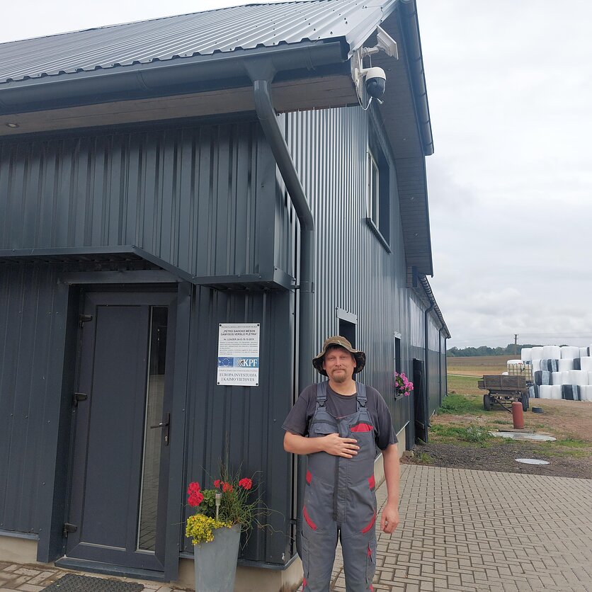 Arvydas Urba, Skuodo rajono ūkininkas Petras Savickas