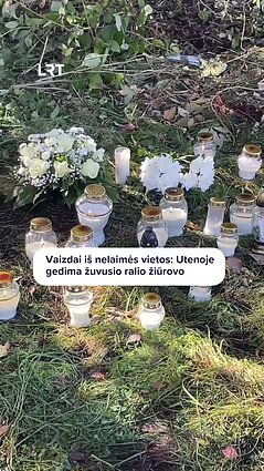 Ralio Utenoje metu pranešta apie tragišką įvykį