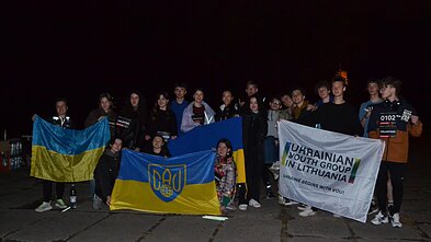 Світло солідарності з Україною: Благодійний забіг «Run for Light» об'єднав Вільнюс