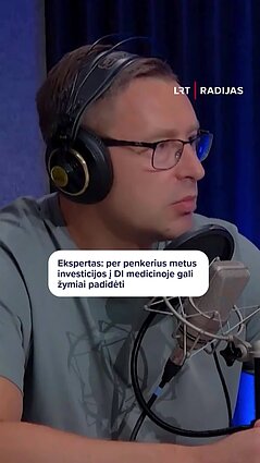 Kaip medicinoje naudojamas dirbtinis intelektas?