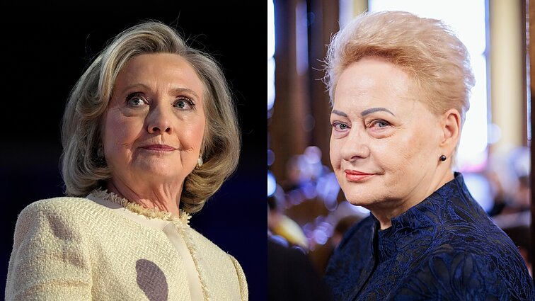 Grybauskaitę apdovanojusi Clinton: ji suprato Putino grėsmę anksčiau nei daugelis